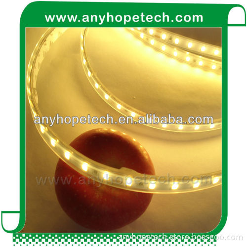 Heat resistant smd5630 75leds flexible led thin rope light